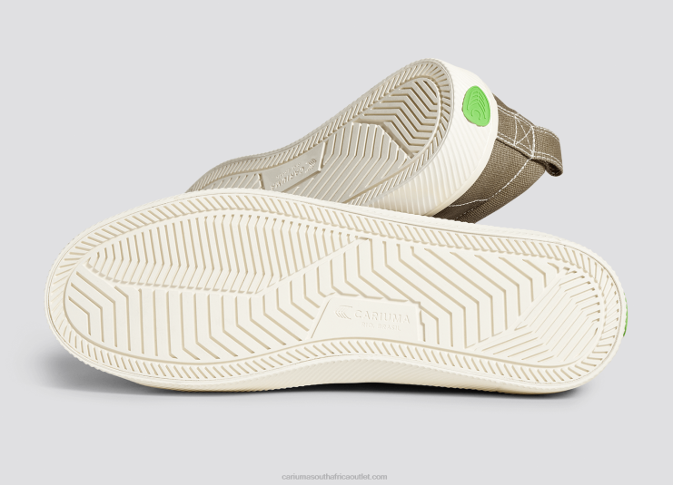 Men Cariuma Sand Contrast Thread Canvas DFFFT7