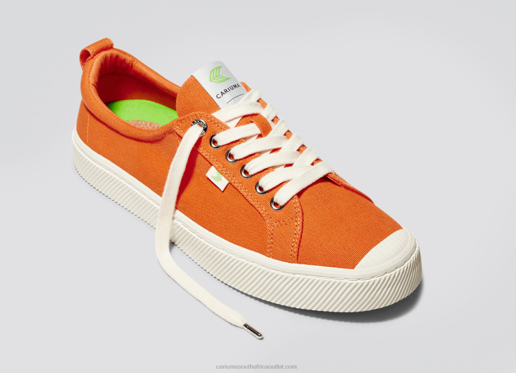 Men Cariuma Tangerine Canvas DFFFT23