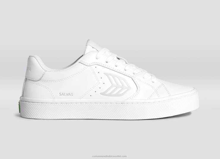 Men Cariuma White LWG Leather/Ice DFFFT96