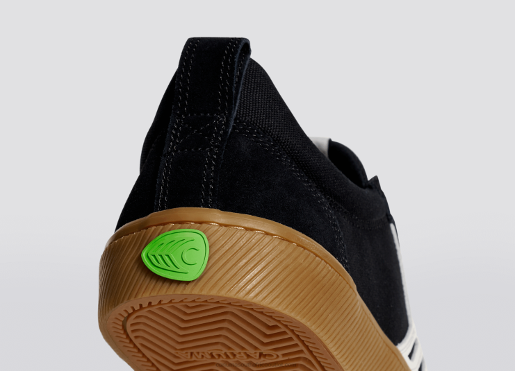 Men Cariuma Right foot(Single Shoe)-All Black Gum/Ivory DFFFT159