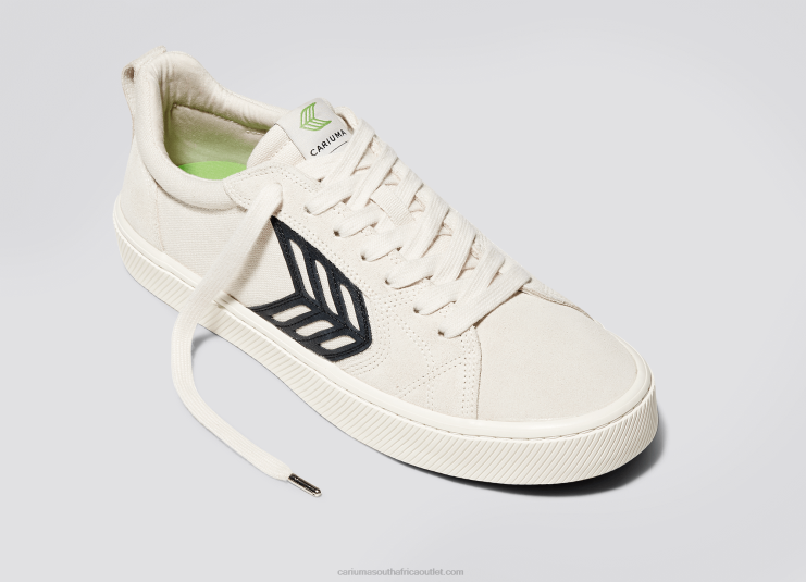 Men Cariuma Right foot(Single Shoe)-Off-White Vintage/Black DFFFT160
