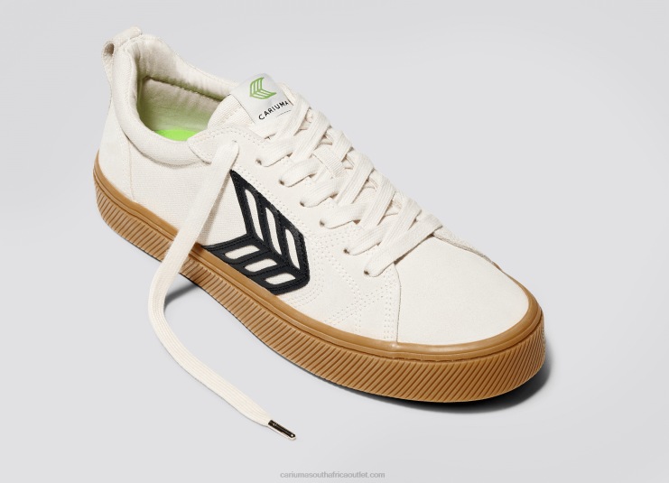 Men Cariuma Right foot(Single Shoe)-Off-White Vintage Gum/Black DFFFT161