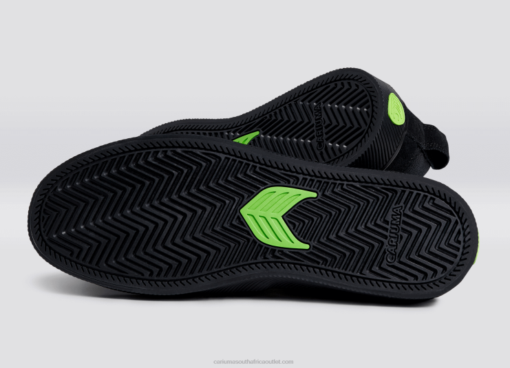 Men Cariuma All Black/Ivory DFFFT112