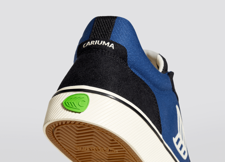 Men Cariuma Black & Blue/Ivory DFFFT125
