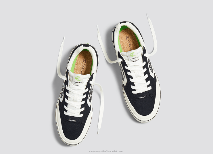 Men Cariuma Black & Off-White Vintage/Black DFFFT122
