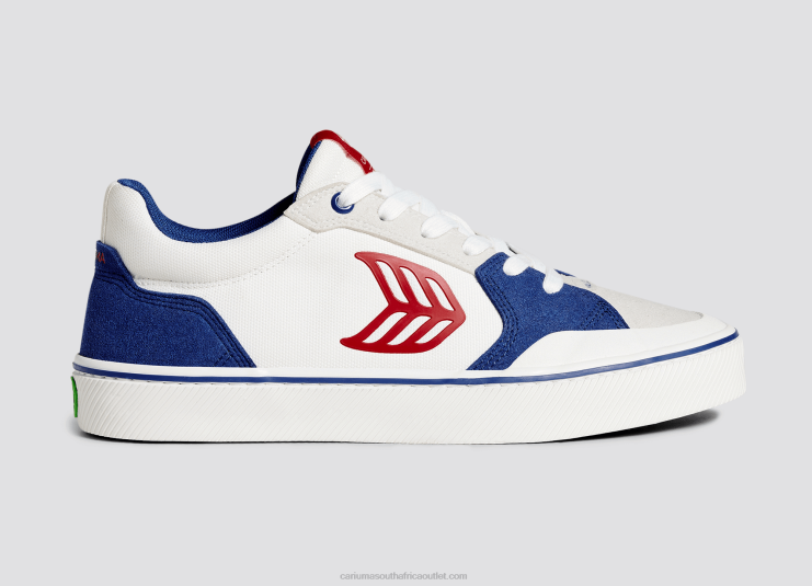 Men Cariuma Blue & Off-White/Red DFFFT123