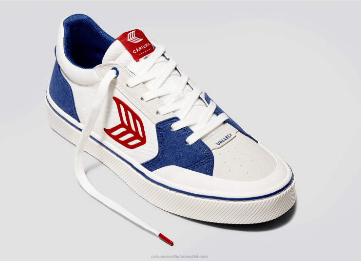 Men Cariuma Blue & Off-White/Red DFFFT123