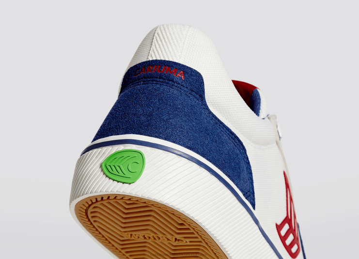 Men Cariuma Blue & Off-White/Red DFFFT123