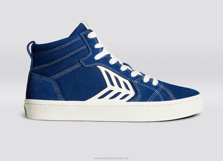 Women Cariuma Blue Contrast/Ivory DFFFT363