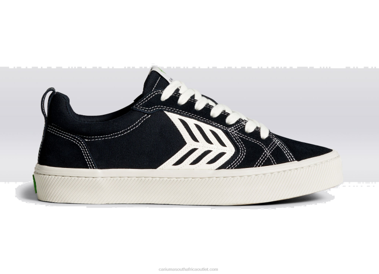 Women Cariuma Black Contrast/Ivory DFFFT343