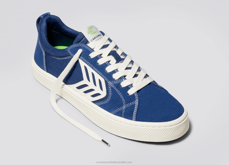 Women Cariuma Blue Contrast/Ivory DFFFT354