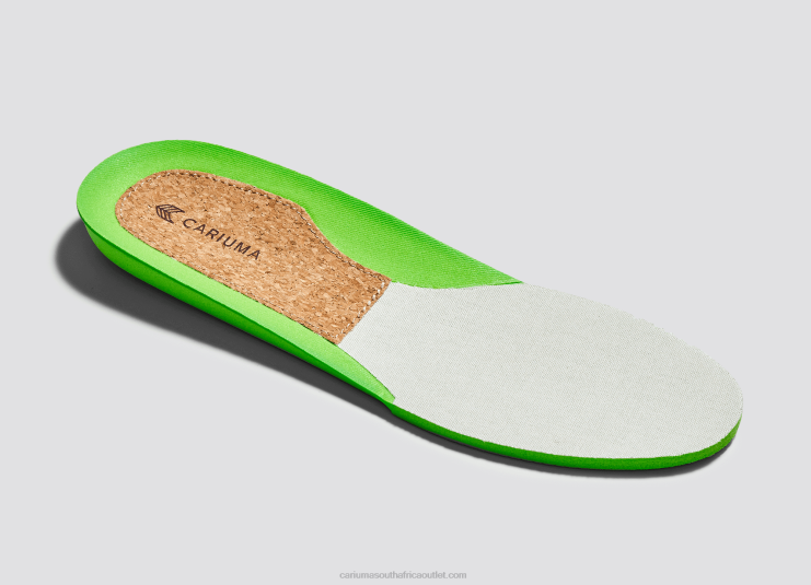Women Cariuma Green Contrast/Ivory DFFFT356