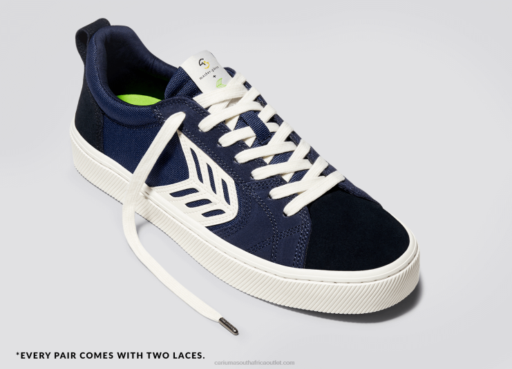Women Cariuma Master-Piece Navy/Ivory DFFFT290