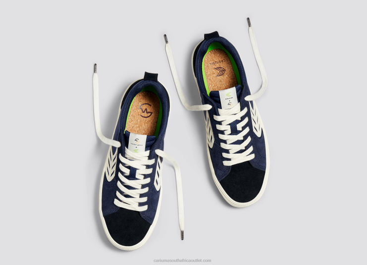 Women Cariuma Master-Piece Navy/Ivory DFFFT290
