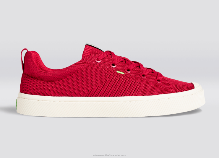 Women Cariuma Raw Red Knit DFFFT400