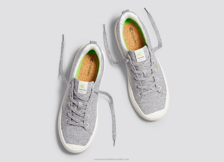 Women Cariuma Stone Light Grey Knit DFFFT394