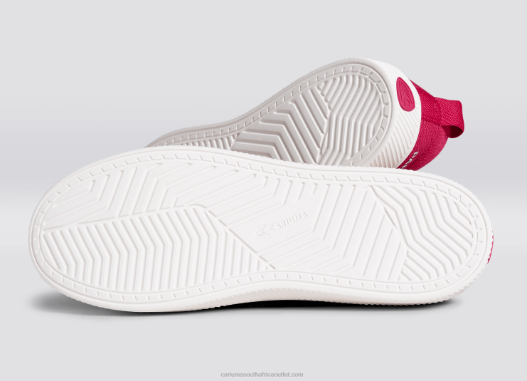 Women Cariuma Pantone Viva Magenta Knit DFFFT296