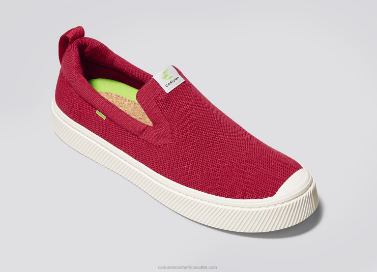 Women Cariuma Red Knit DFFFT388