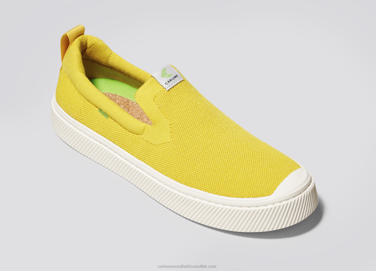 Women Cariuma Yellow Knit DFFFT386