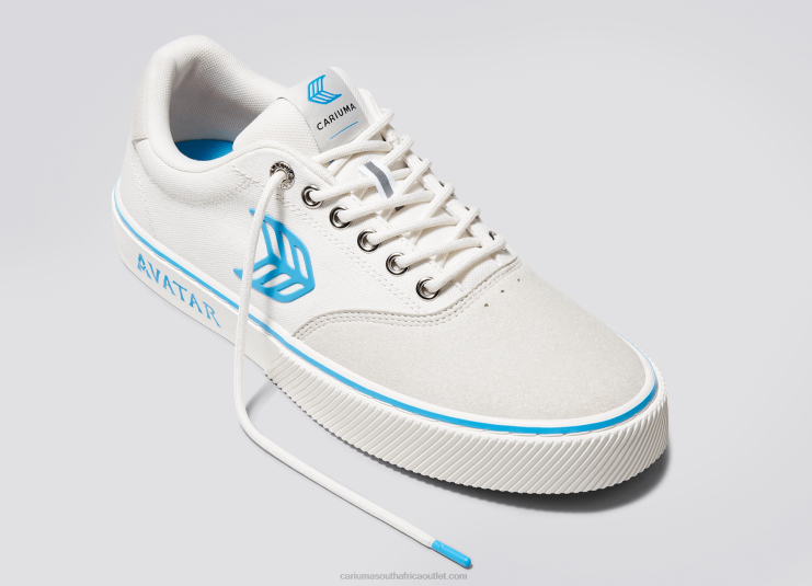 Women Cariuma Avatar Off-White/Blue DFFFT293