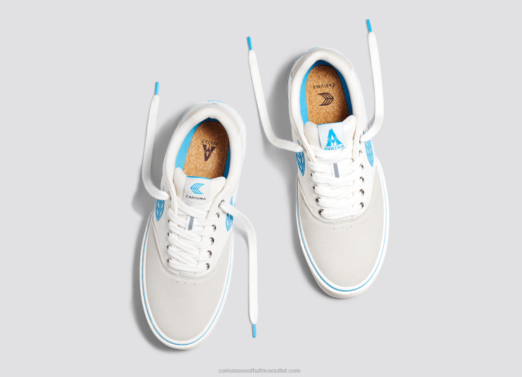 Women Cariuma Avatar Off-White/Blue DFFFT293