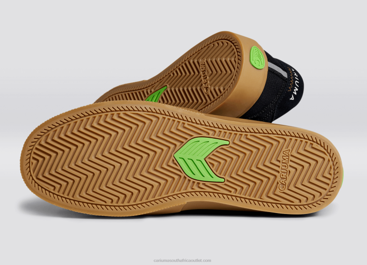 Women Cariuma Black Gum/Ivory DFFFT323