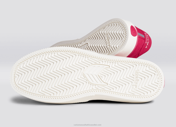 Women Cariuma Pantone Viva Magenta/Off-White DFFFT295