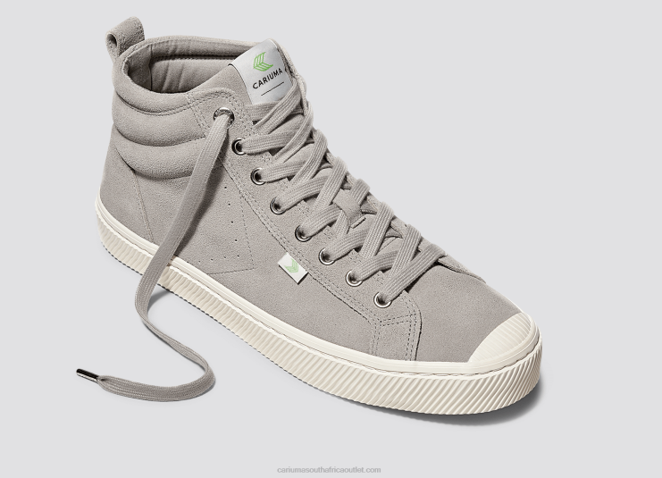 Women Cariuma Grey Suede DFFFT288