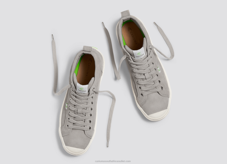 Women Cariuma Grey Suede DFFFT288