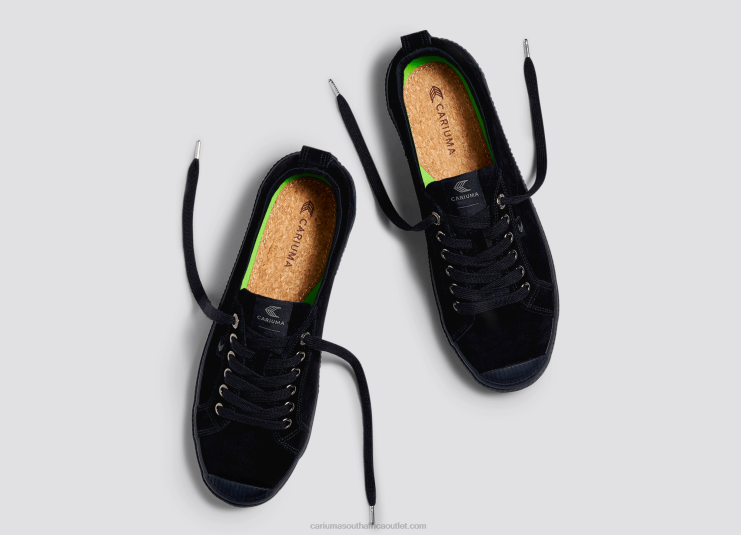 Women Cariuma All Black Suede DFFFT255