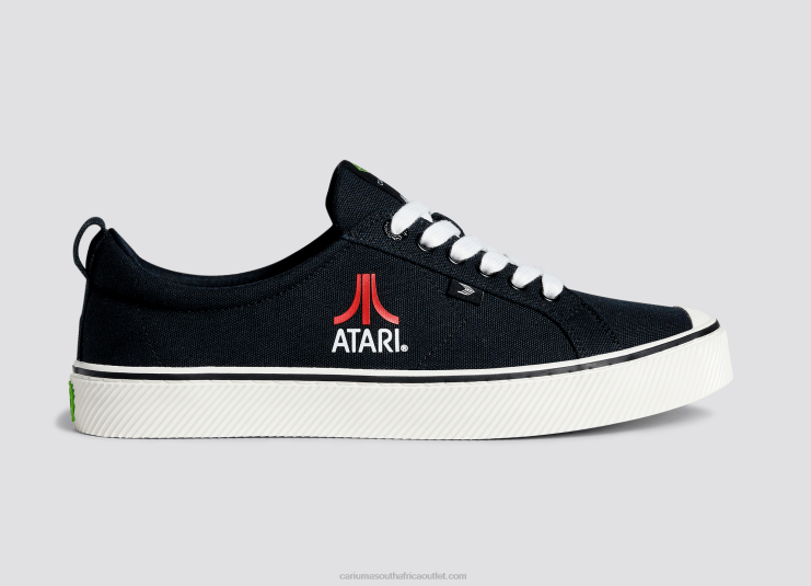 Women Cariuma Atari Black Canvas DFFFT309
