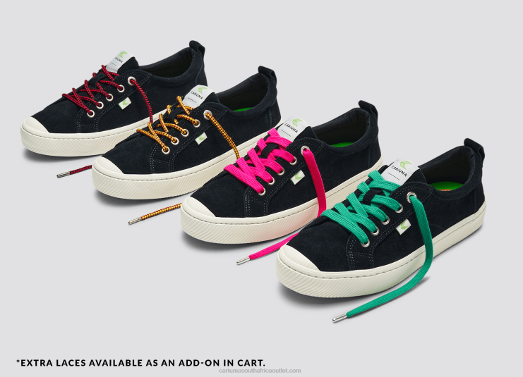 Women Cariuma Black Suede DFFFT271