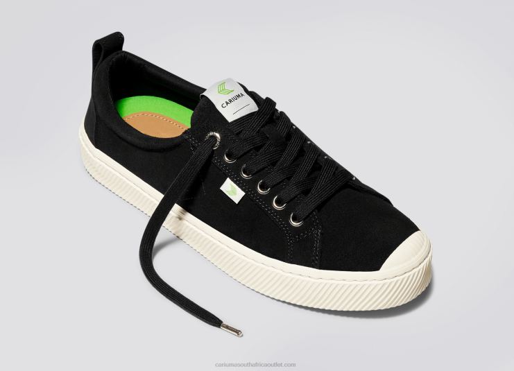 Women Cariuma Black Suede DFFFT271