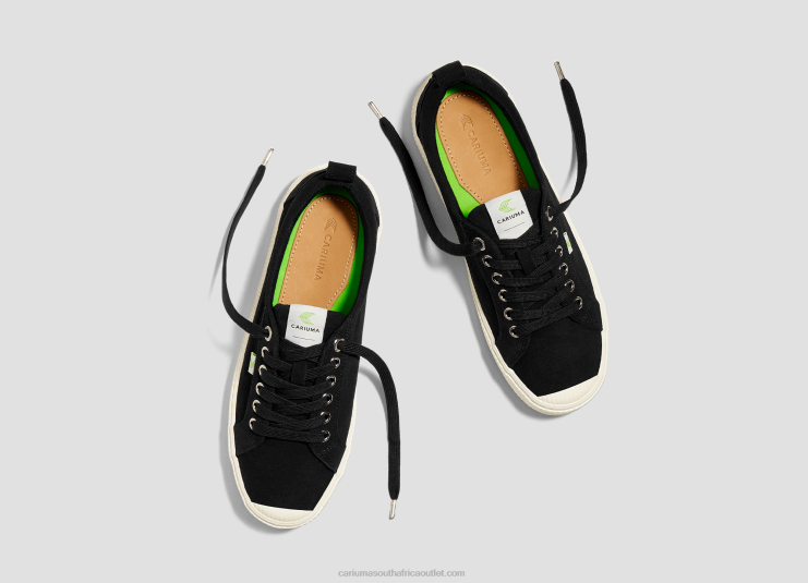 Women Cariuma Black Suede DFFFT271