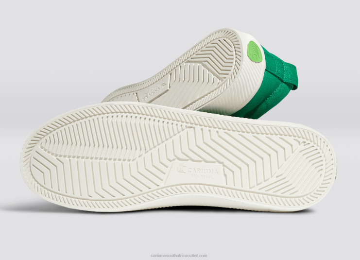 Women Cariuma Green Canvas DFFFT222