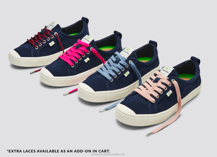 Women Cariuma Navy Suede DFFFT264