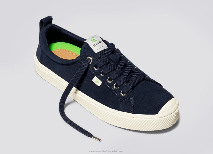 Women Cariuma Navy Suede DFFFT264