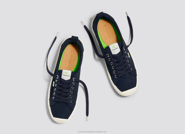 Women Cariuma Navy Suede DFFFT264