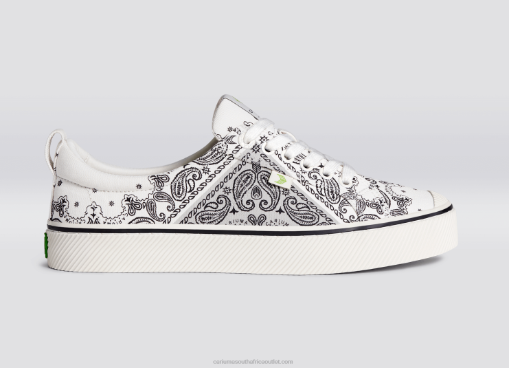 Women Cariuma Off-White Bandana Canvas DFFFT234
