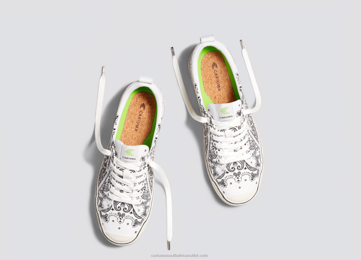 Women Cariuma Off-White Bandana Canvas DFFFT234