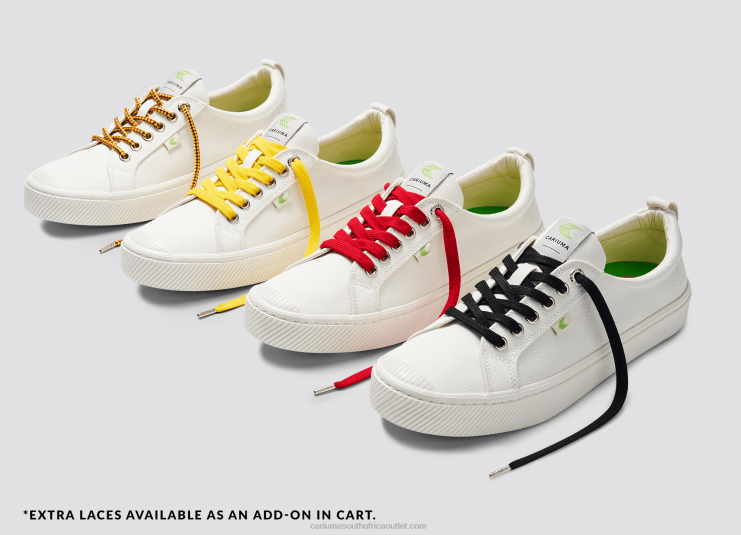 Women Cariuma Off-White Canvas DFFFT218