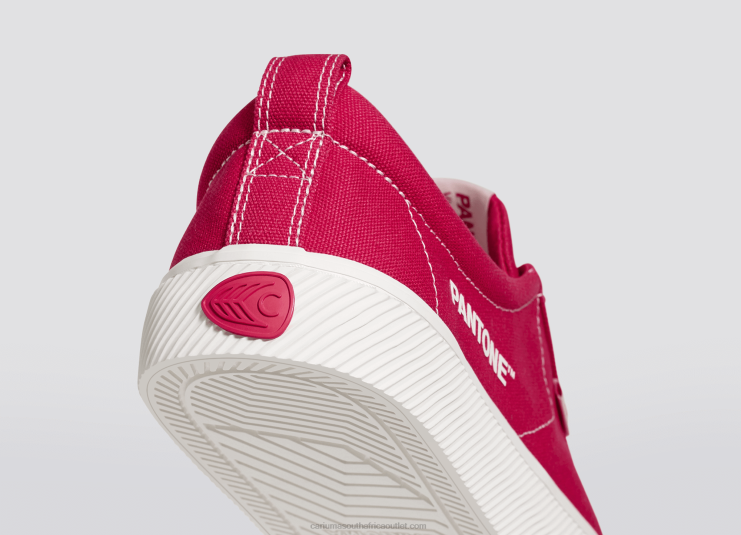 Women Cariuma Pantone Viva Magenta/Off-White Canvas DFFFT251