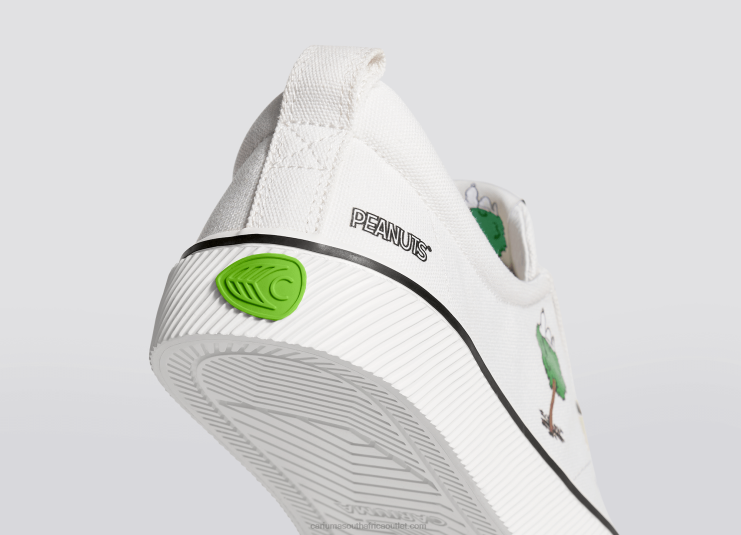 Women Cariuma Peanuts Earth Off-White Canvas DFFFT299