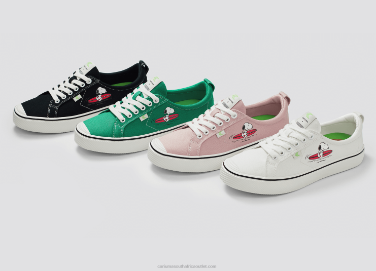 Women Cariuma Peanuts Surf Off-White Canvas DFFFT300
