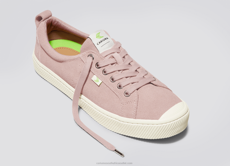 Women Cariuma Rose Red Suede DFFFT259