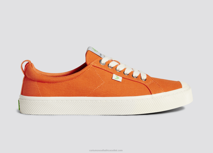 Women Cariuma Tangerine Canvas DFFFT233