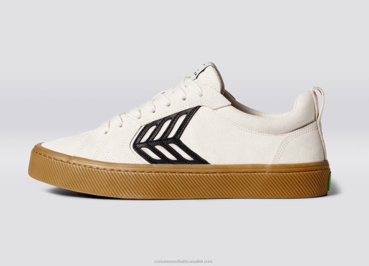 Women Cariuma Left foot(Single Shoe)-Off-White Vintage Gum/Black DFFFT370