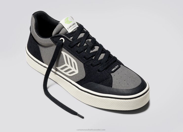 Women Cariuma Black & Charcoal Grey/Ivory DFFFT335