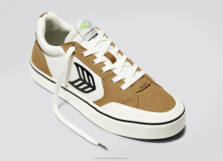 Women Cariuma Camel & Off-White Vintage/Black DFFFT338