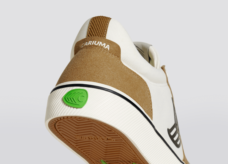 Women Cariuma Camel & Off-White Vintage/Black DFFFT338